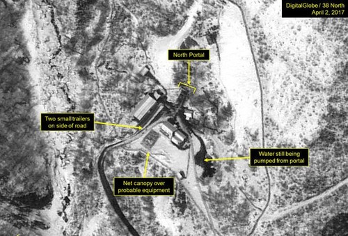 Спутники зафиксировали активность на северокорейском полигоне ядерных испытаний - ảnh 1